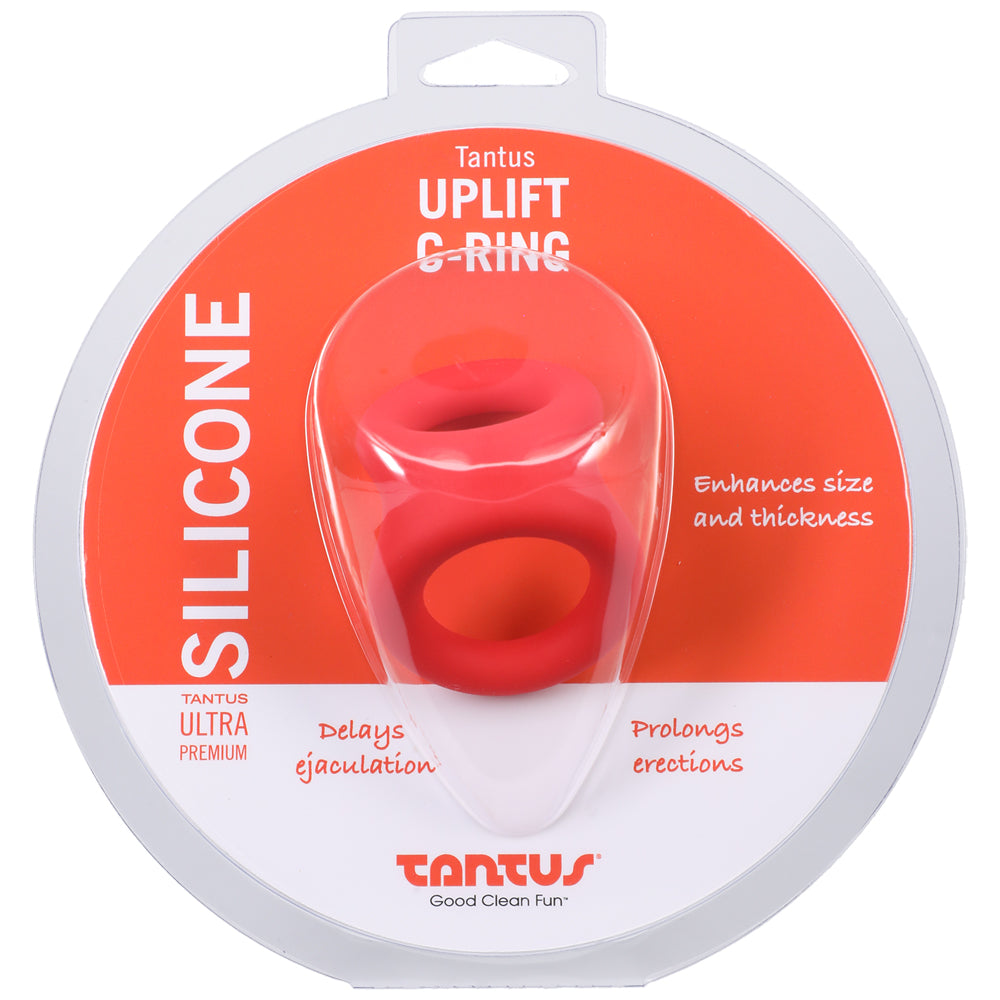 Uplift Silicone C-Ring Crimson