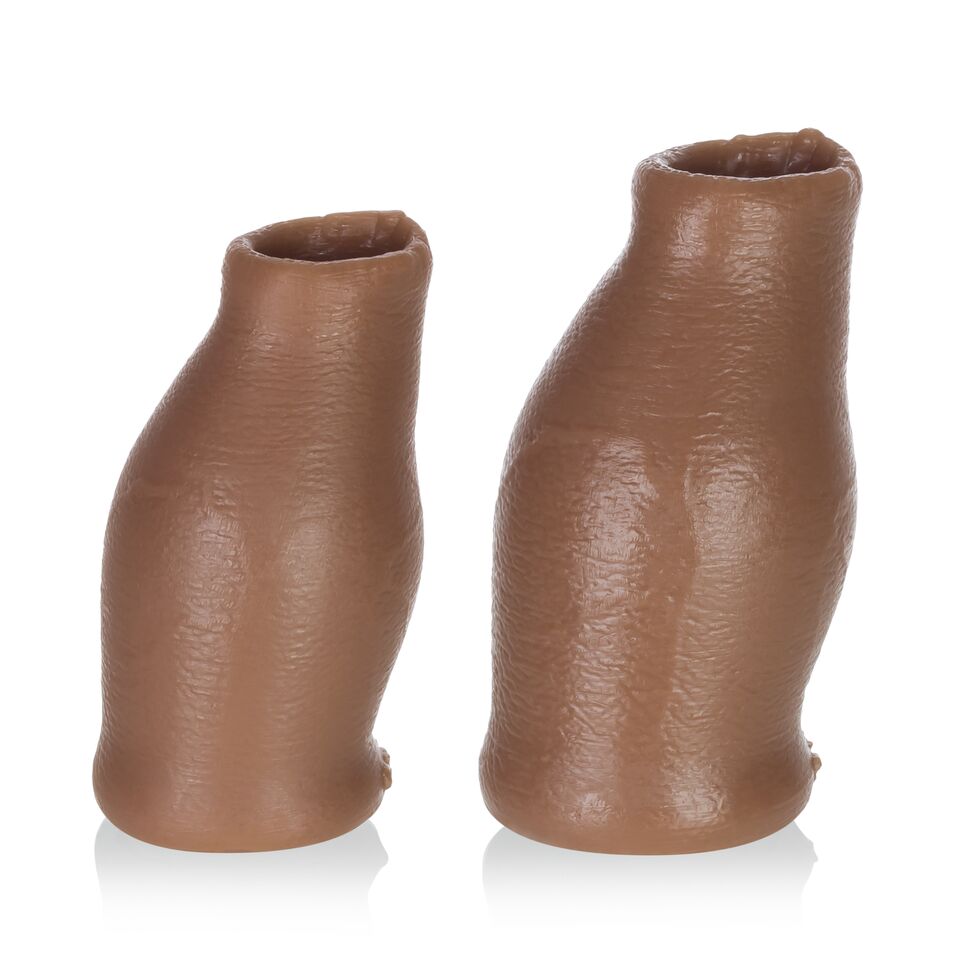 Hood Moreskin Silicone Faux Foreskin - Medium Tone - Medium/large