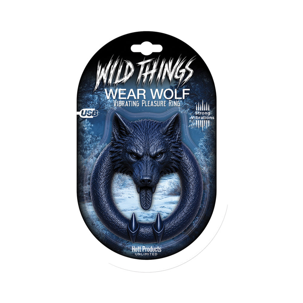 Wild Things Animal Rings Wear Wolf 10 Function Liquid Silicone