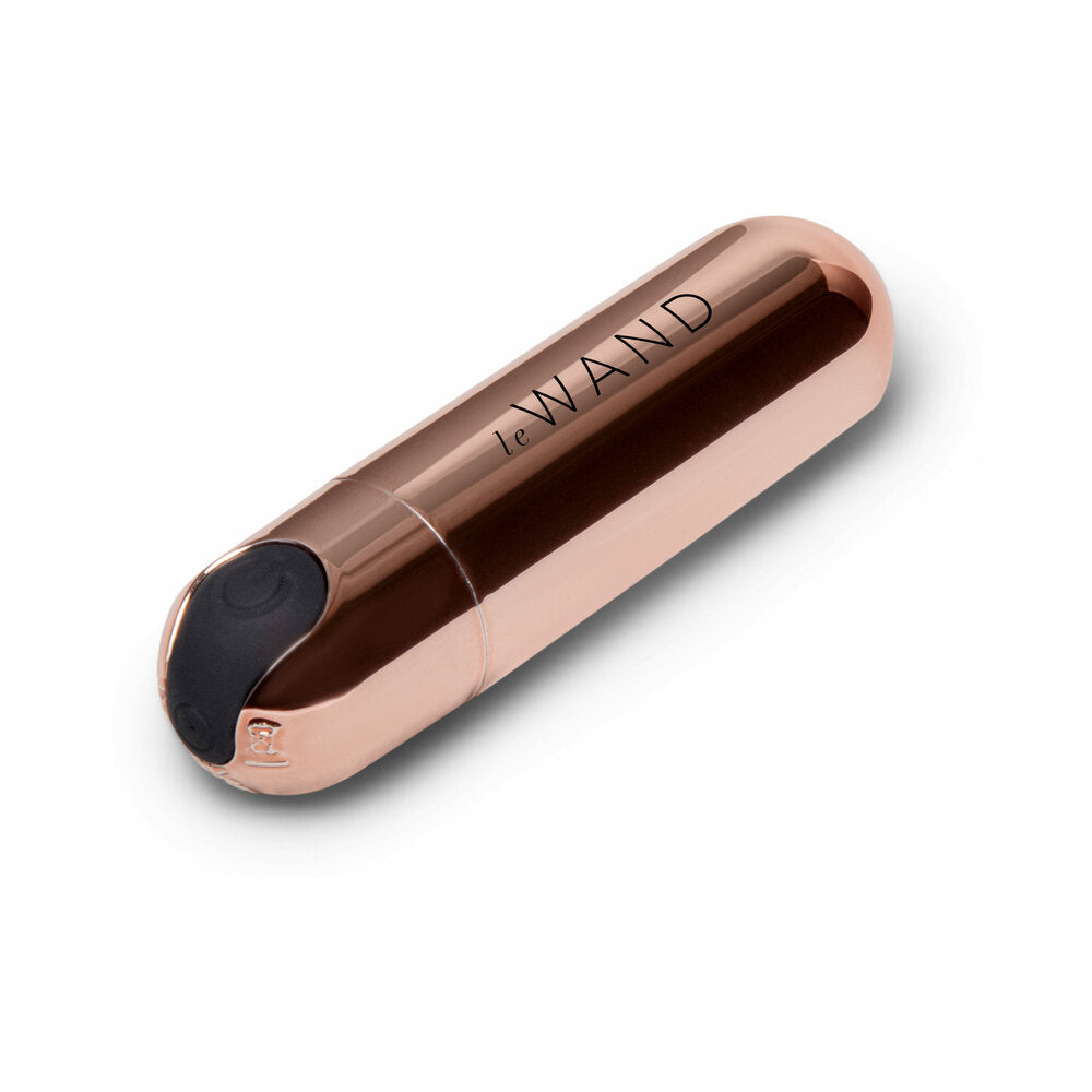 Le Wand Essentials Mini Rechargeable Rose Gold Bullet Vibrator