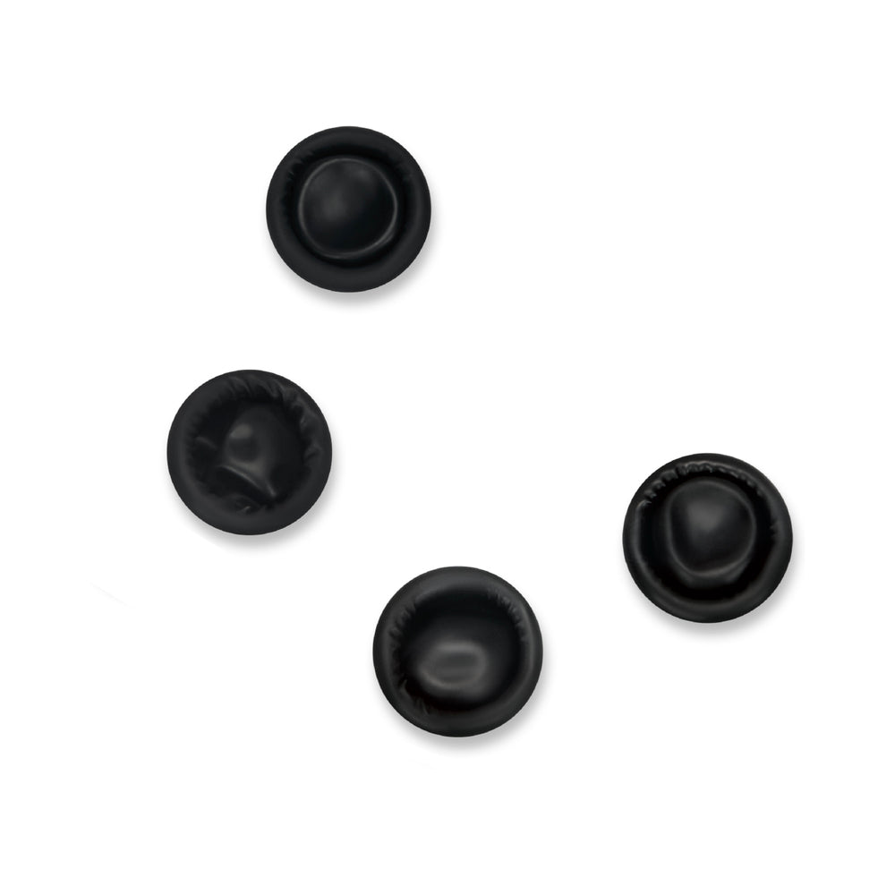 b-Vibe Essentials Anal Play Finger Cots 50-Piece Black