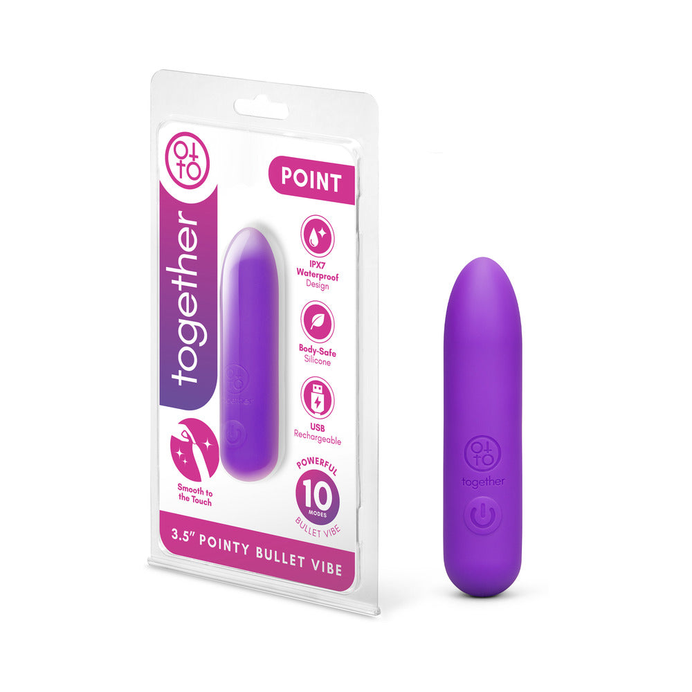 Together Mini Vibes Point 3.5 in. Pointy Bullet Vibe
