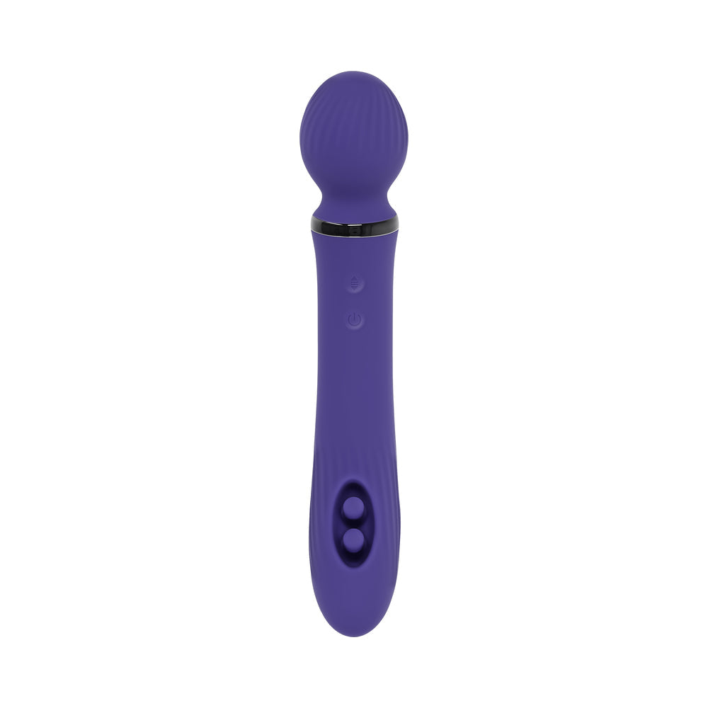 Evolved Shiver Silicone Rechargeable Purple