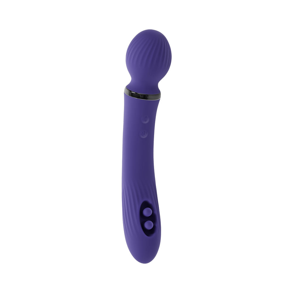 Evolved Shiver Silicone Rechargeable Purple