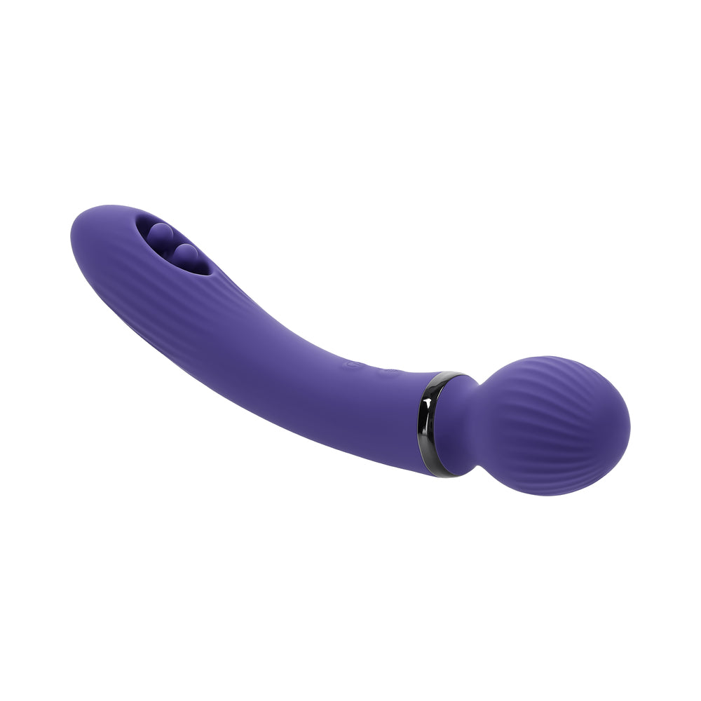 Evolved Shiver Silicone Rechargeable Purple