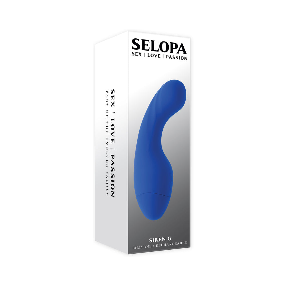 Selopa Siren G Silicone Rechargeable Blue