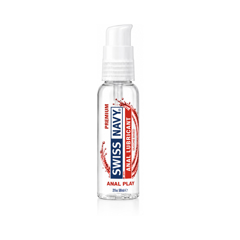 Swiss Navy Silicone Anal Lubricant (Clove-Free) 2 oz.