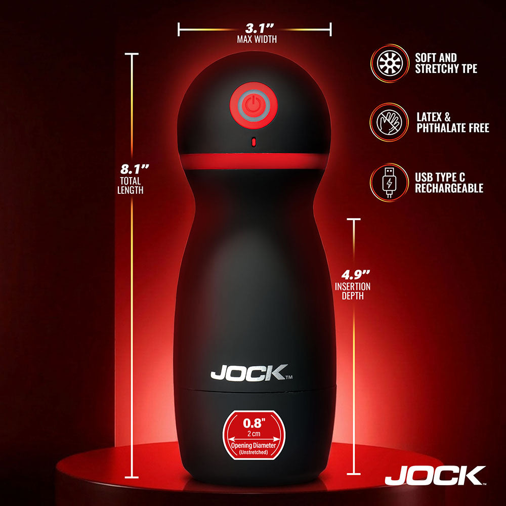 Jock Advanced Sucking&Vibrating Masturbator