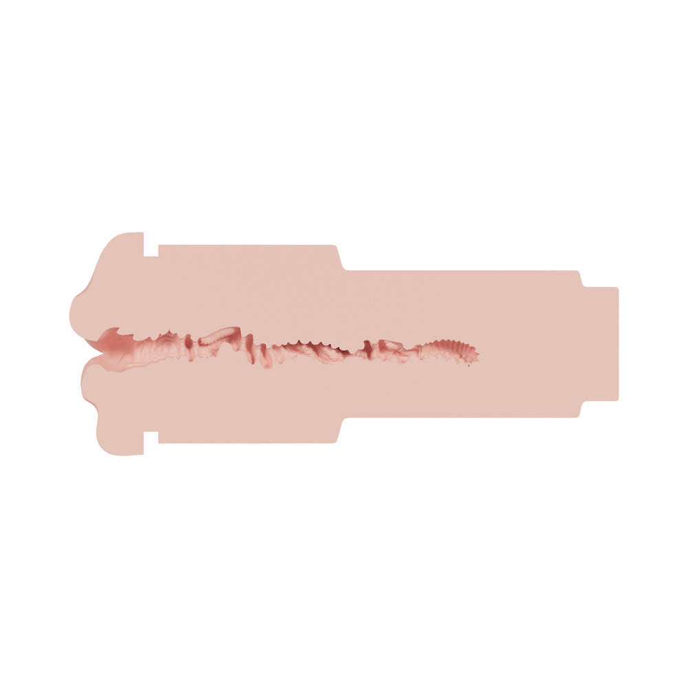 XKIN Lipsy Jade Mouth Torch Masturbator Metallic Green