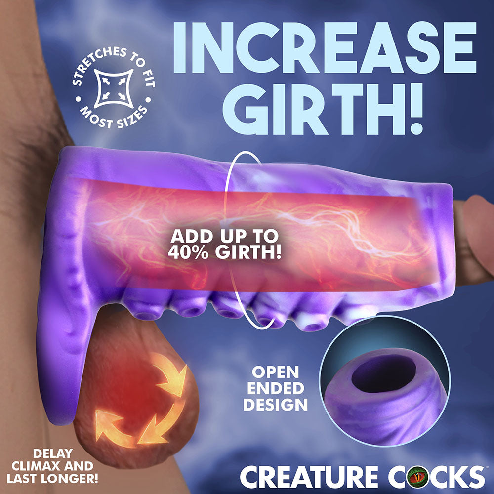 Creature Cocks Tentacle Silicone Penis Enhancer