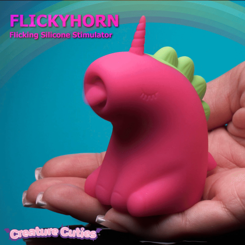 Creature Cuties Flicking Silicone Unicorn Stimulator