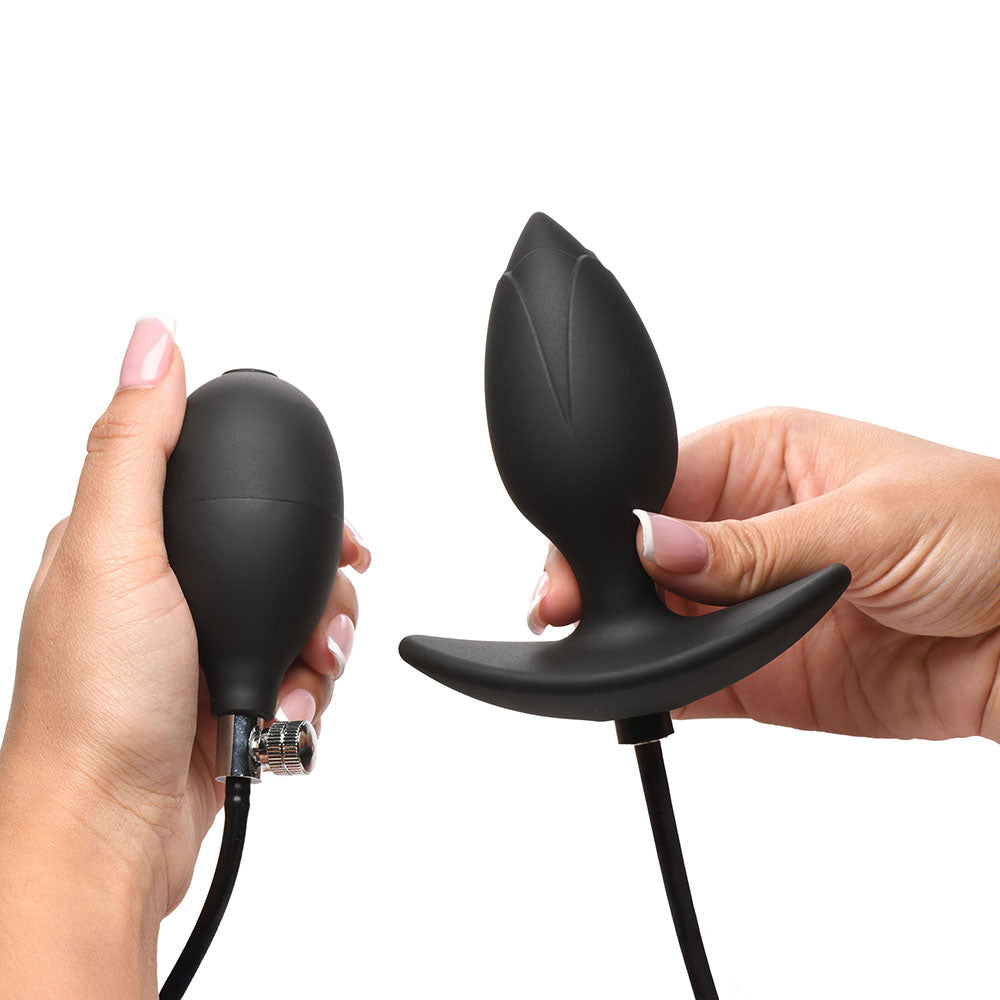 Master Series Ass Expander Magnetic Inflatable Anal Plug