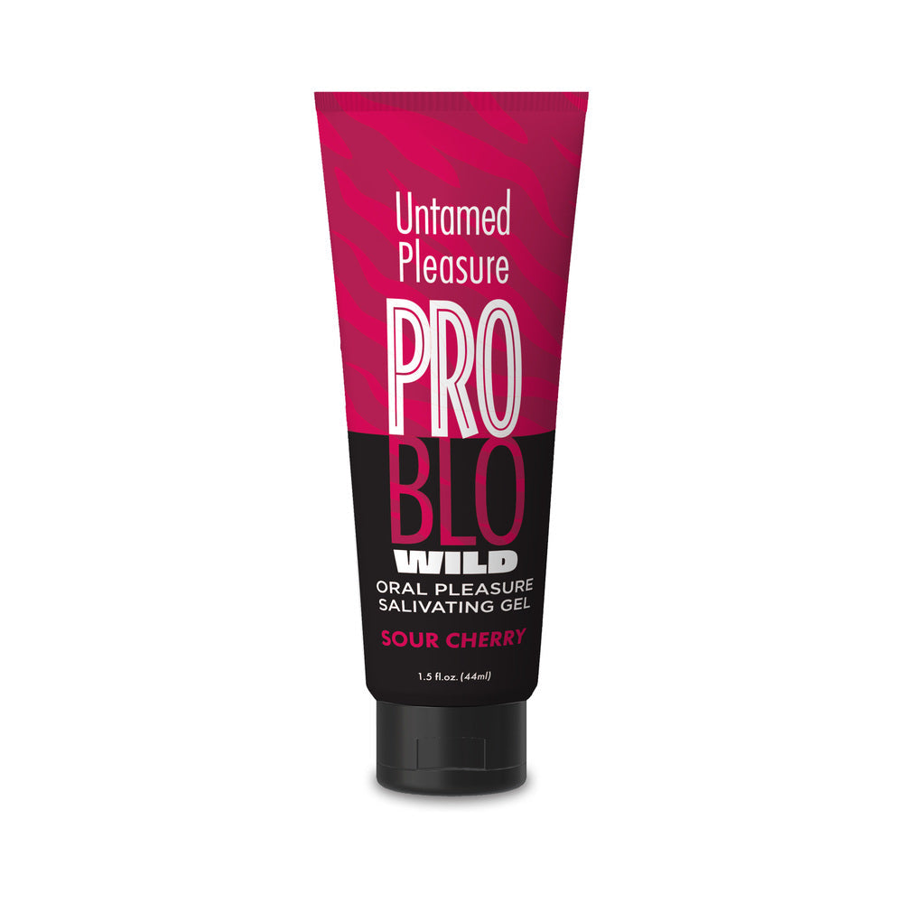 ProBlo Wild Oral Pleasure Salivating Gel Sour Cherry 1.5 oz.