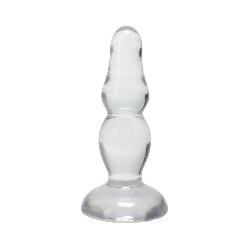 Crystal Jellies Novice Pop Plug 4 in. Clear