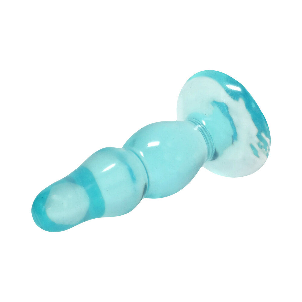 Crystal Jellies Novice Pop Plug 4 in. Teal