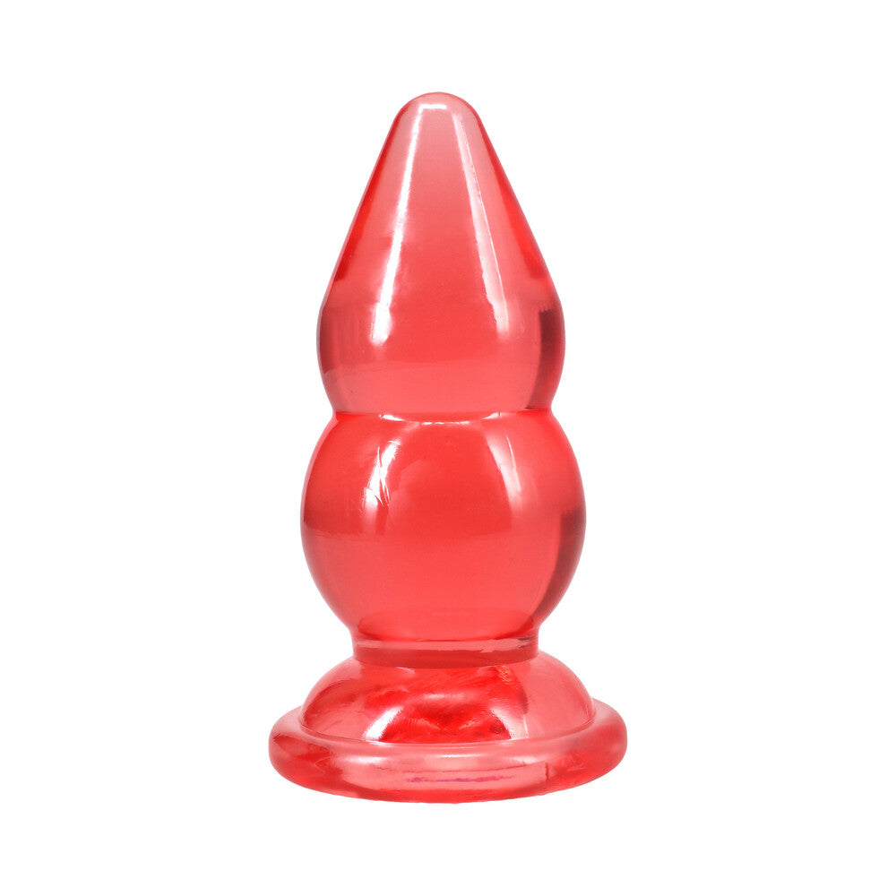 Crystal Jellies Double Pop Plug 6 in. Pink