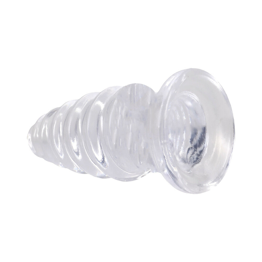 Crystal Jellies Anal Twist 6 in. Clear