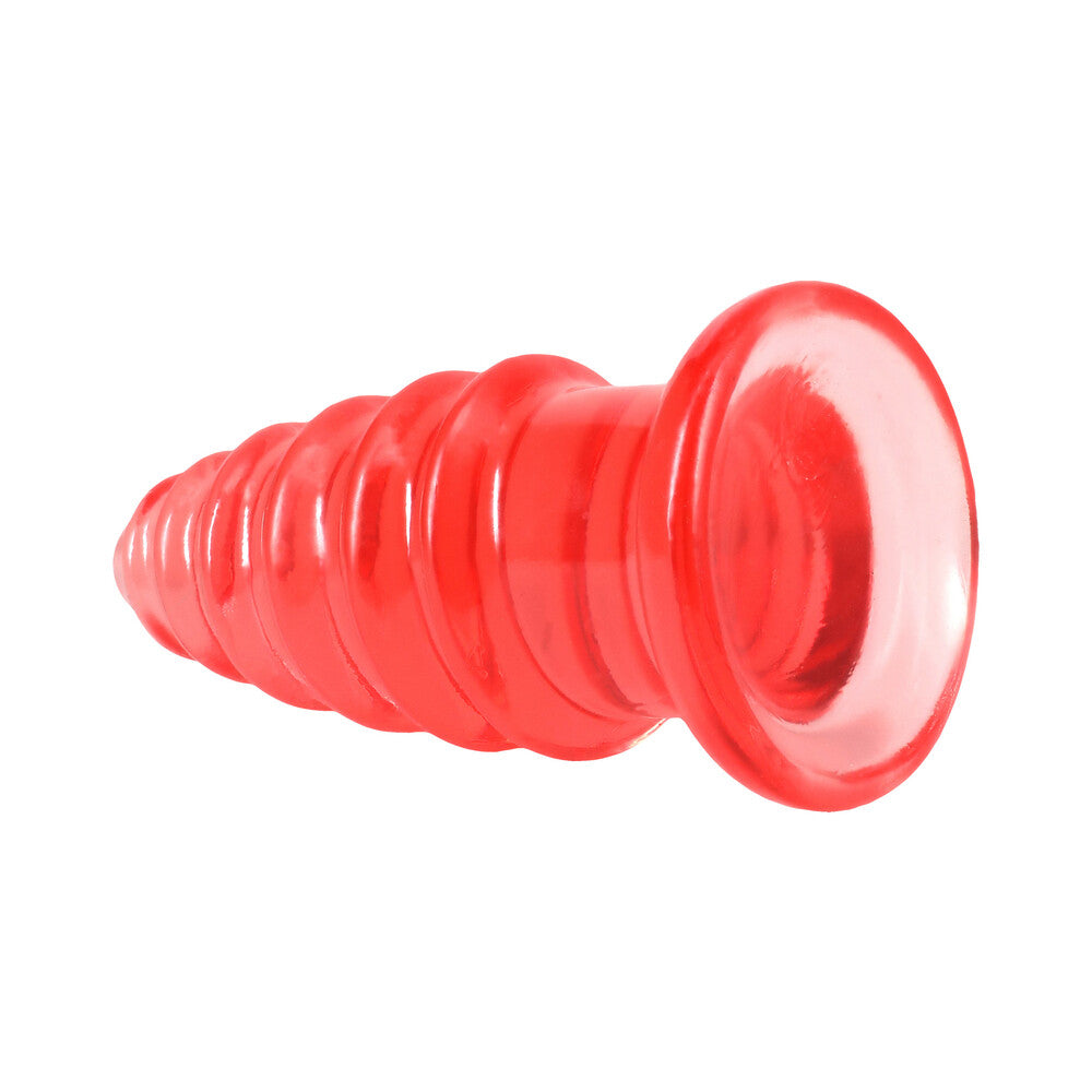 Crystal Jellies Anal Twist 6 in. Pink