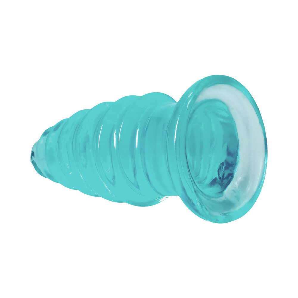 Crystal Jellies Anal Twist 6 in. Teal