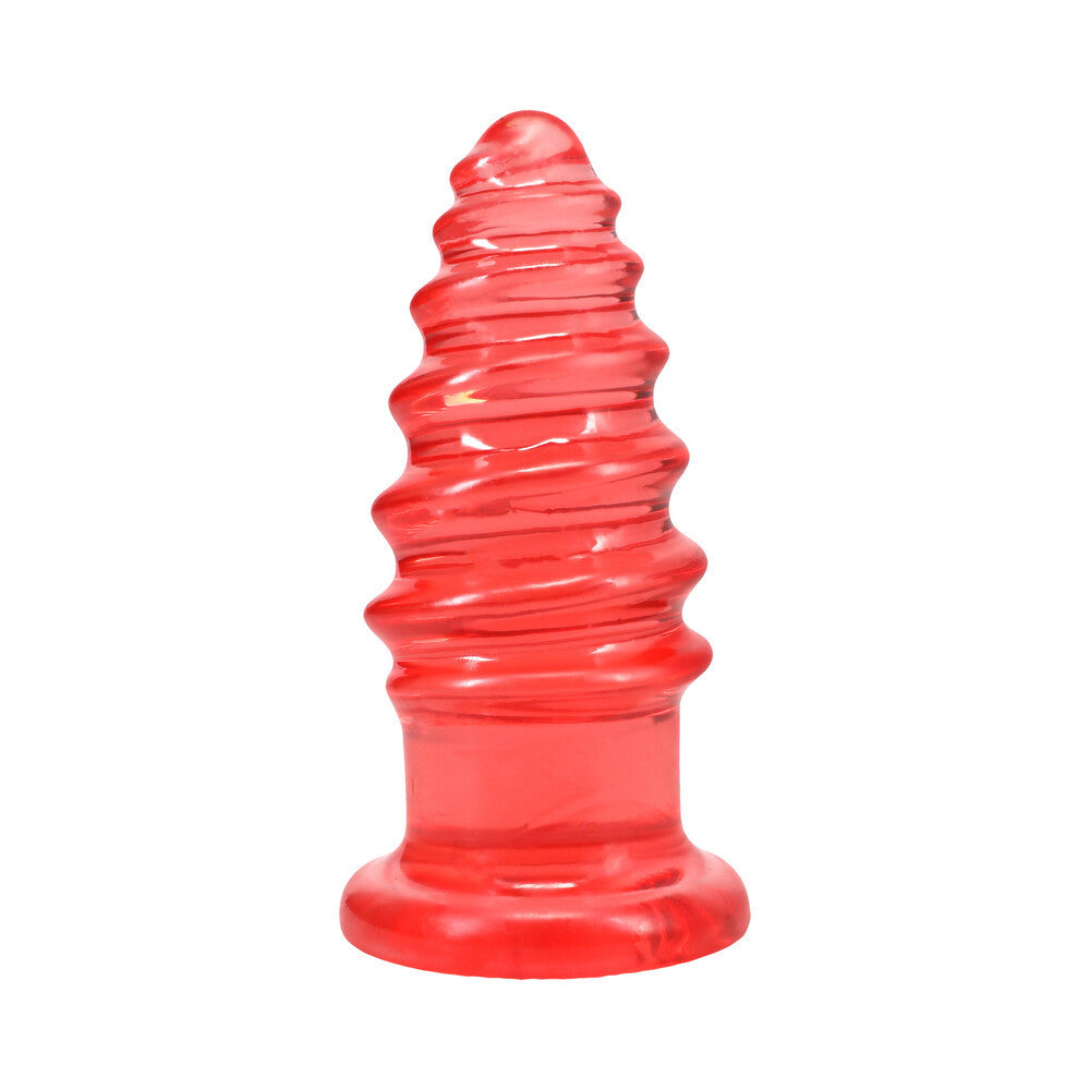 Crystal Jellies Anal Twist 7 in. Pink