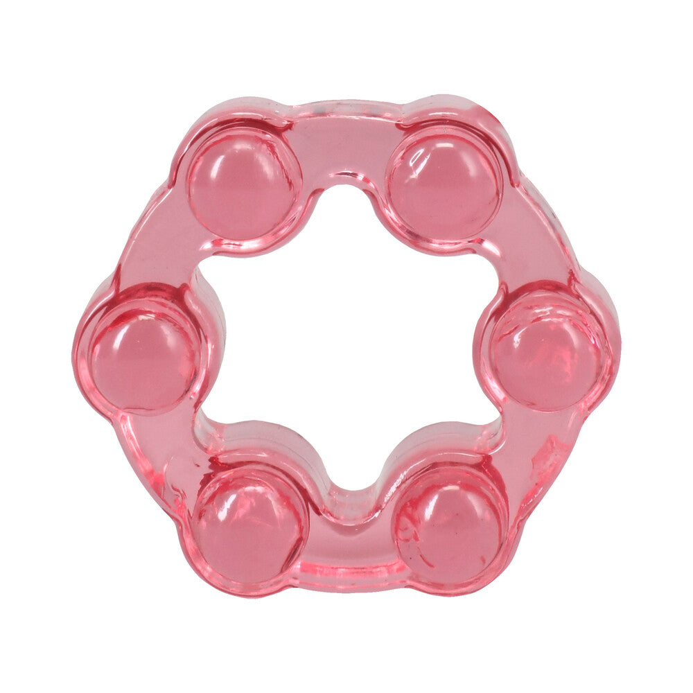 Crystal Jellies Performance Ring Set Pink