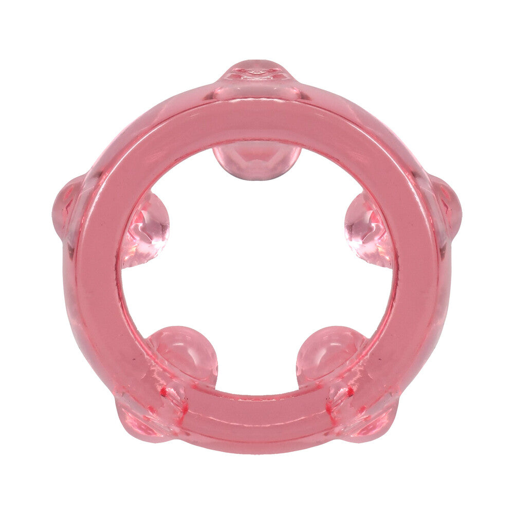 Crystal Jellies Performance Ring Set Pink