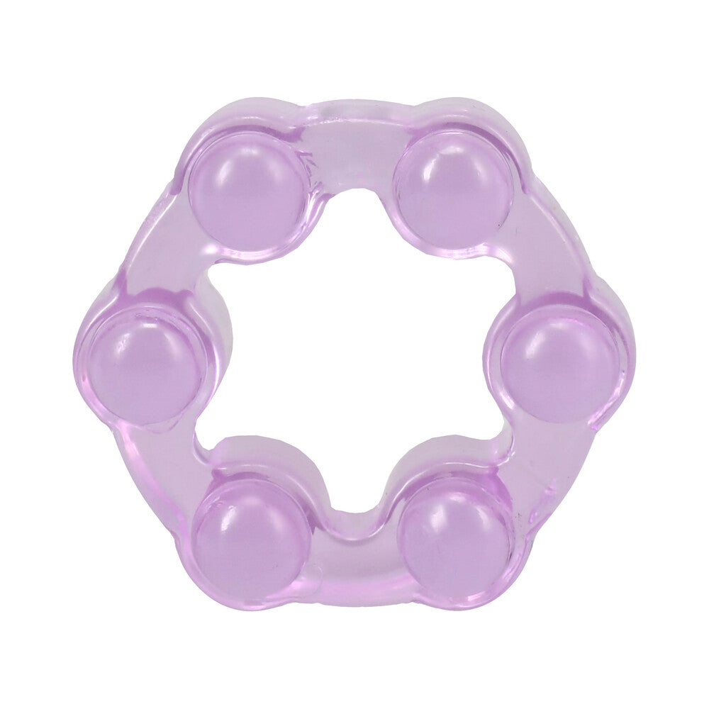 Crystal Jellies Performance Ring Set Purple