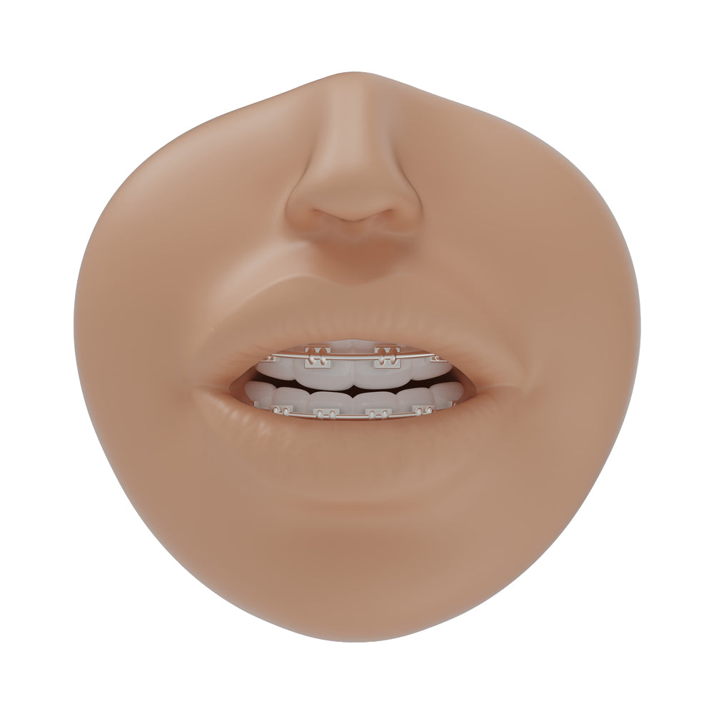 The Super Sucker College Crush ULTRASKYN Masturbator with Braces Vanilla