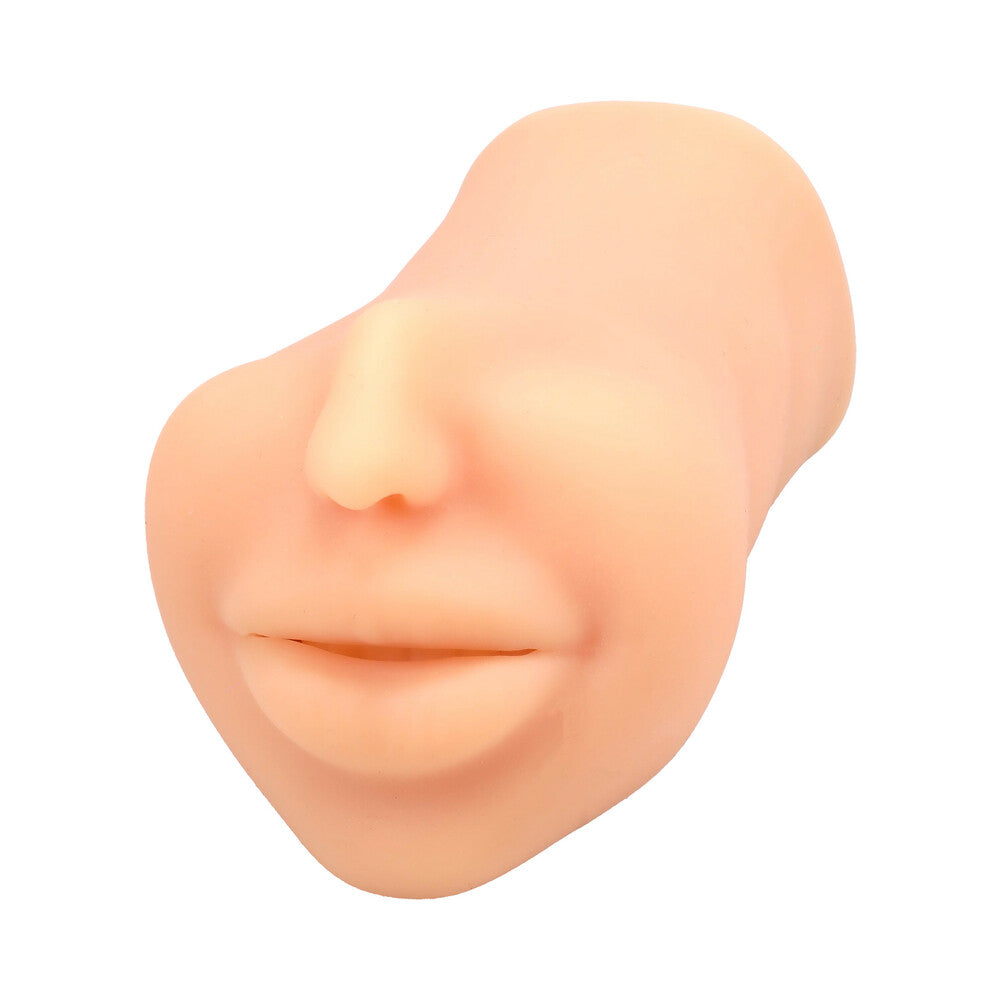 The Super Sucker Cum Guzzler Male Mouth ULTRASKYN Masturbator Vanilla