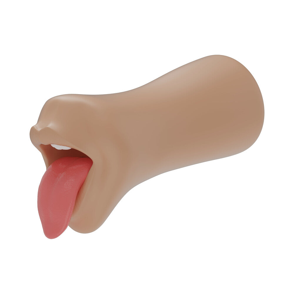 The Super Sucker In my Mouth ULTRASKYN Masturbator Vanilla