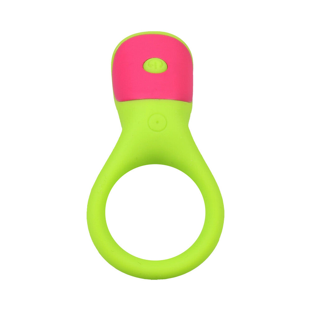Mood Play Vibrating C-Ring Green