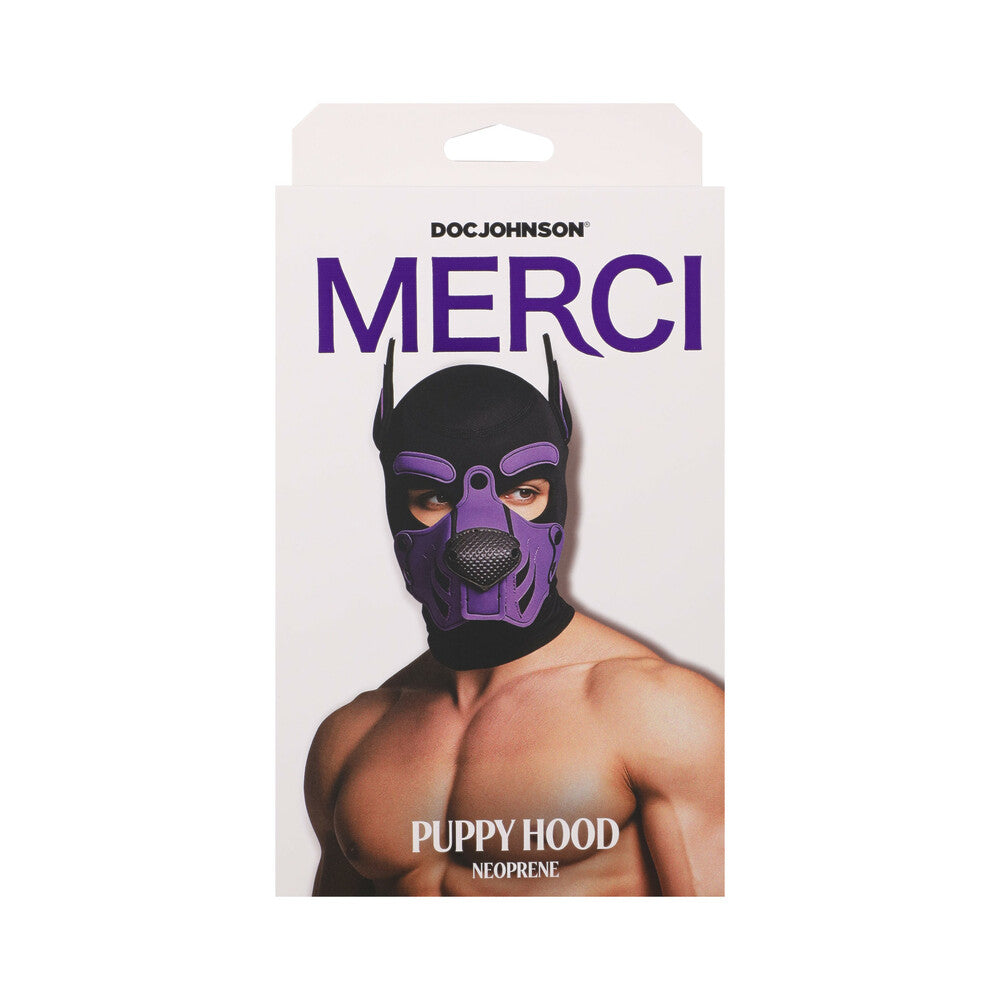 Merci Puppy Hood Neoprene Violet/Black