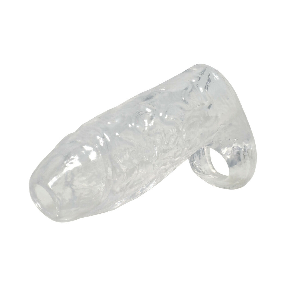 TitanMen Cock Sleeve with Ball Strap 5 in. Clear