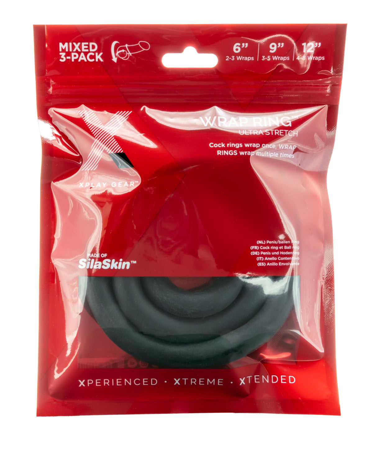 The Xplay 6. 9 and 12 Ultra Wrap Ring Pack