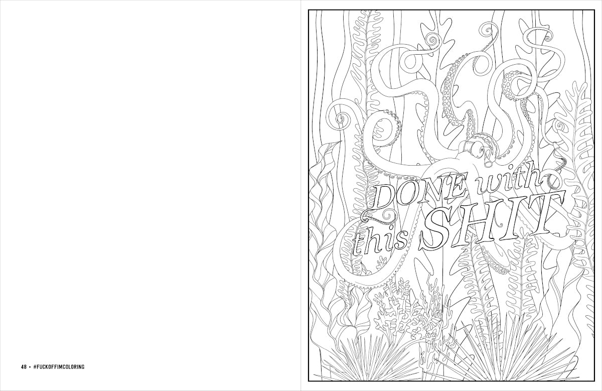 Fuck Off, I'm STILL Coloring Book