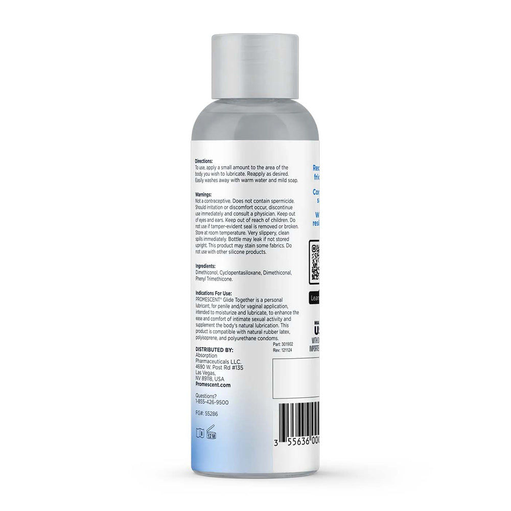 Promescent Silicone-Based Lube 4 oz.