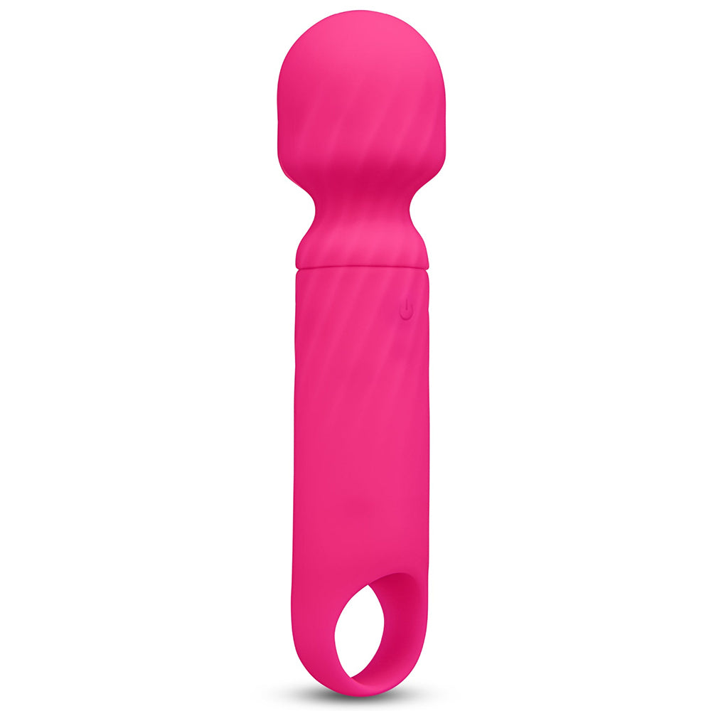 VibeFantasy 5" Lolly Wand Rechargeable Mini Wand Pink