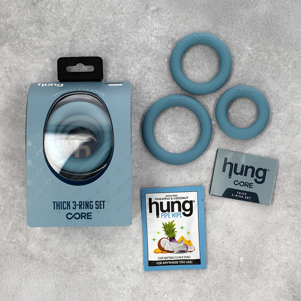 HUNG Thick 3-Ring Set