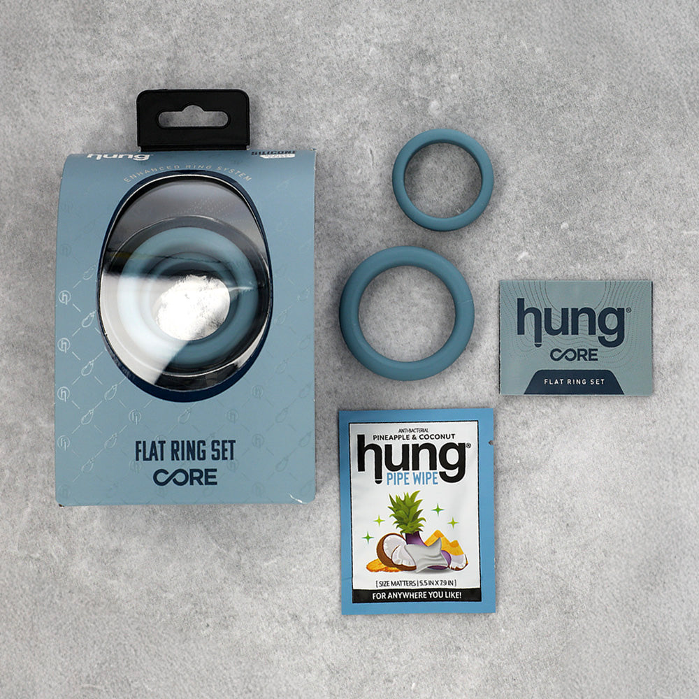 HUNG Flat Ring Set