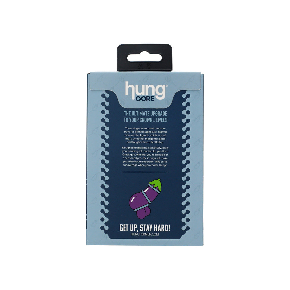 HUNG Steel 3-Ring Set