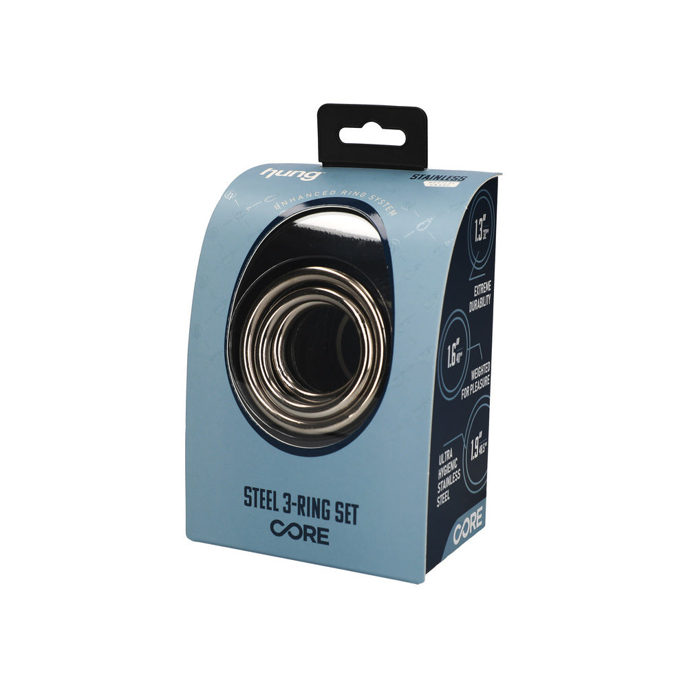 HUNG Steel 3-Ring Set