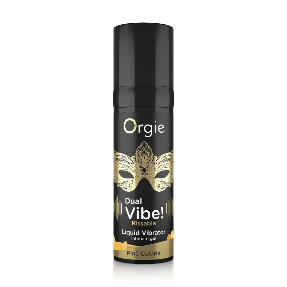 Orgie Dual Vibe Kissable Liquid Vibrator Pina Colada