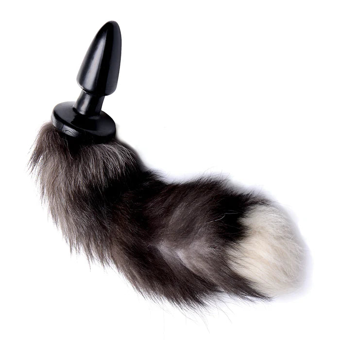 Tailz Fox Tail Anal Plug-Grey