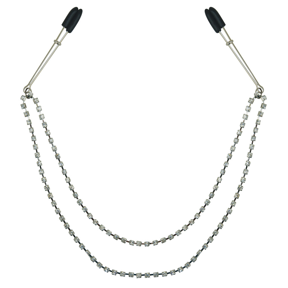 Midnight Bling Nipple Clips