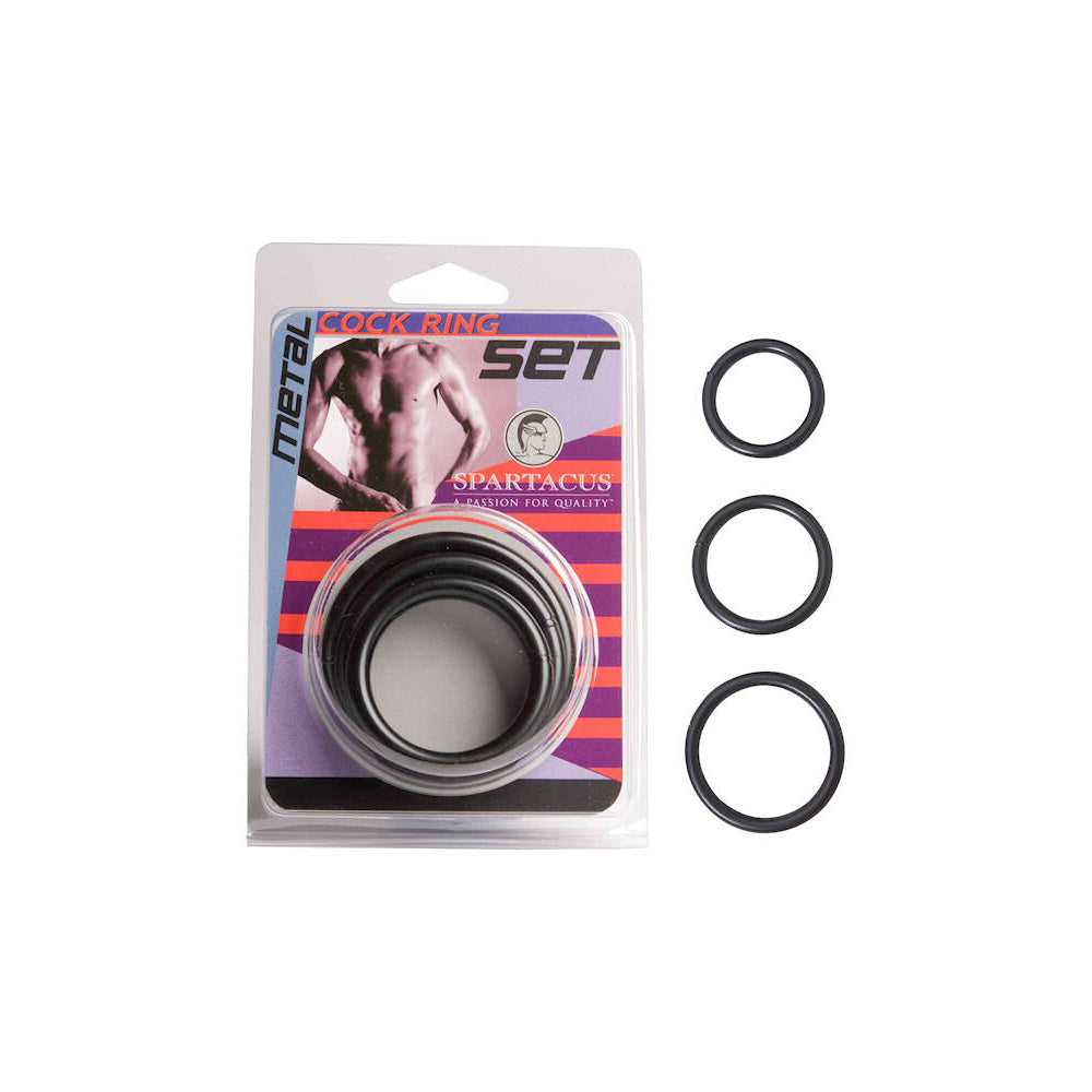 Steel C-Ring Set 1.25 1.75 2'' - Black