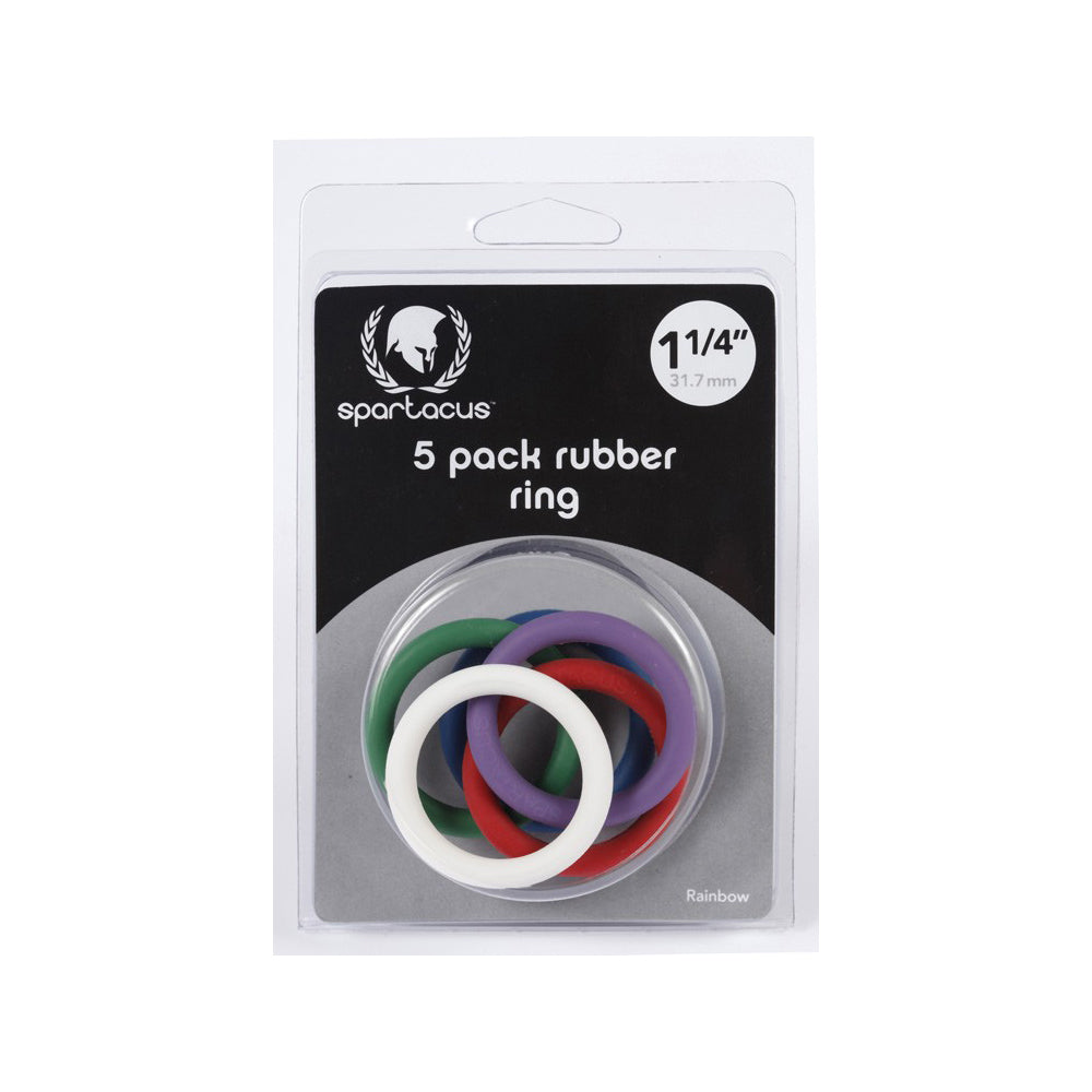 Rubber C-Rings 1.25" - Rainbow