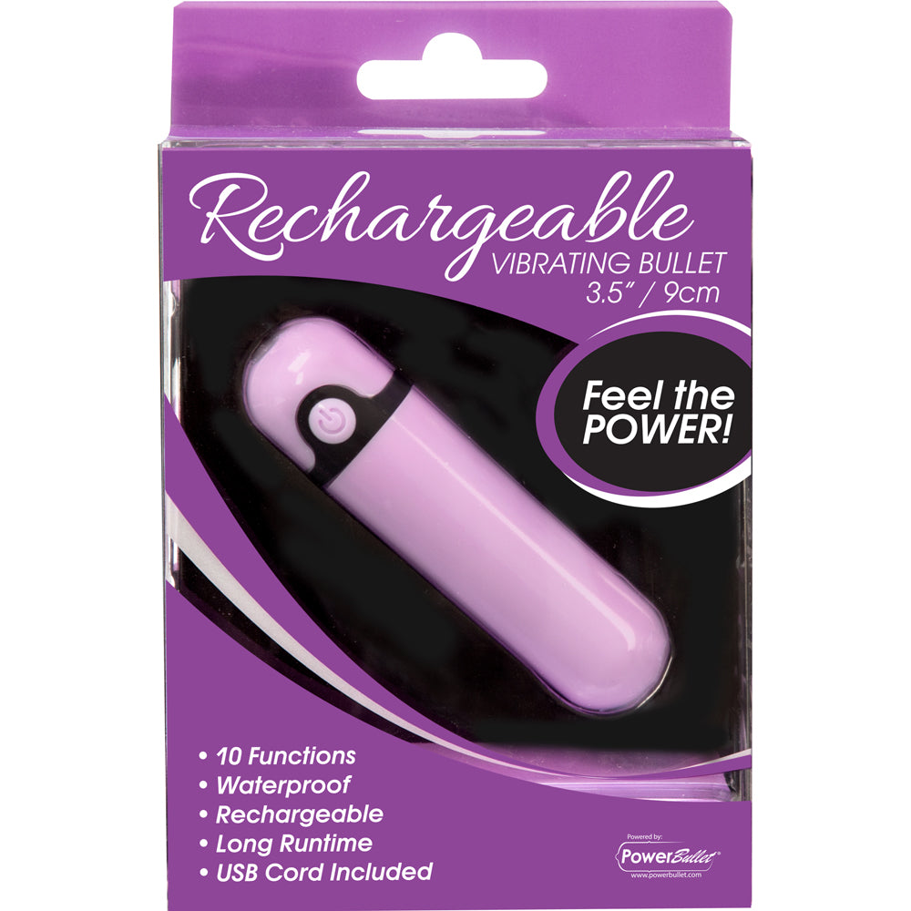 Powerbullet Simple & True 3.5'' Bulllet 10 Function Purple