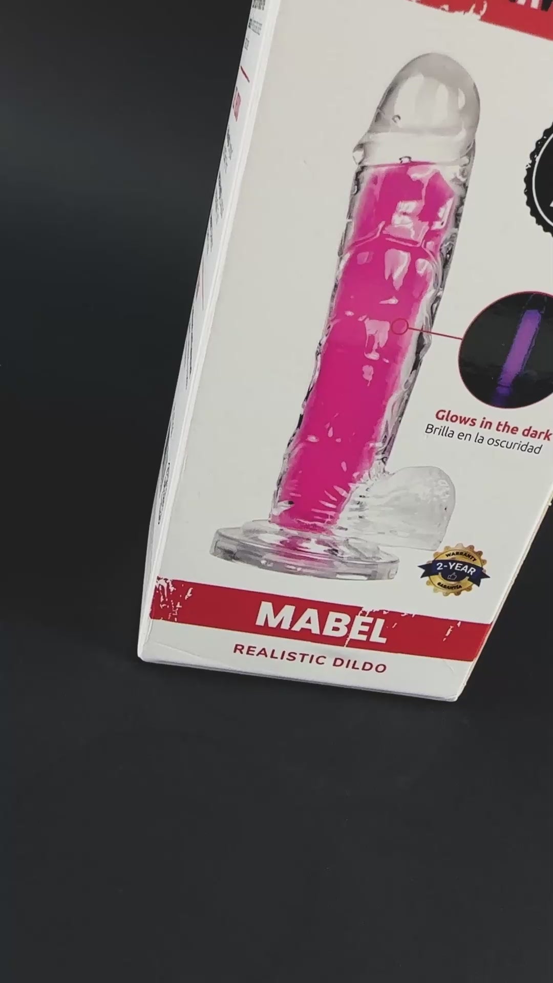 Camtoyz Realistic Raw Dildo Blendy Mabel Pink