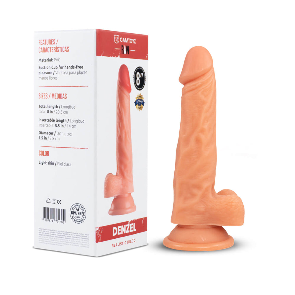 Raw Denzel 8" Realistic Dildo