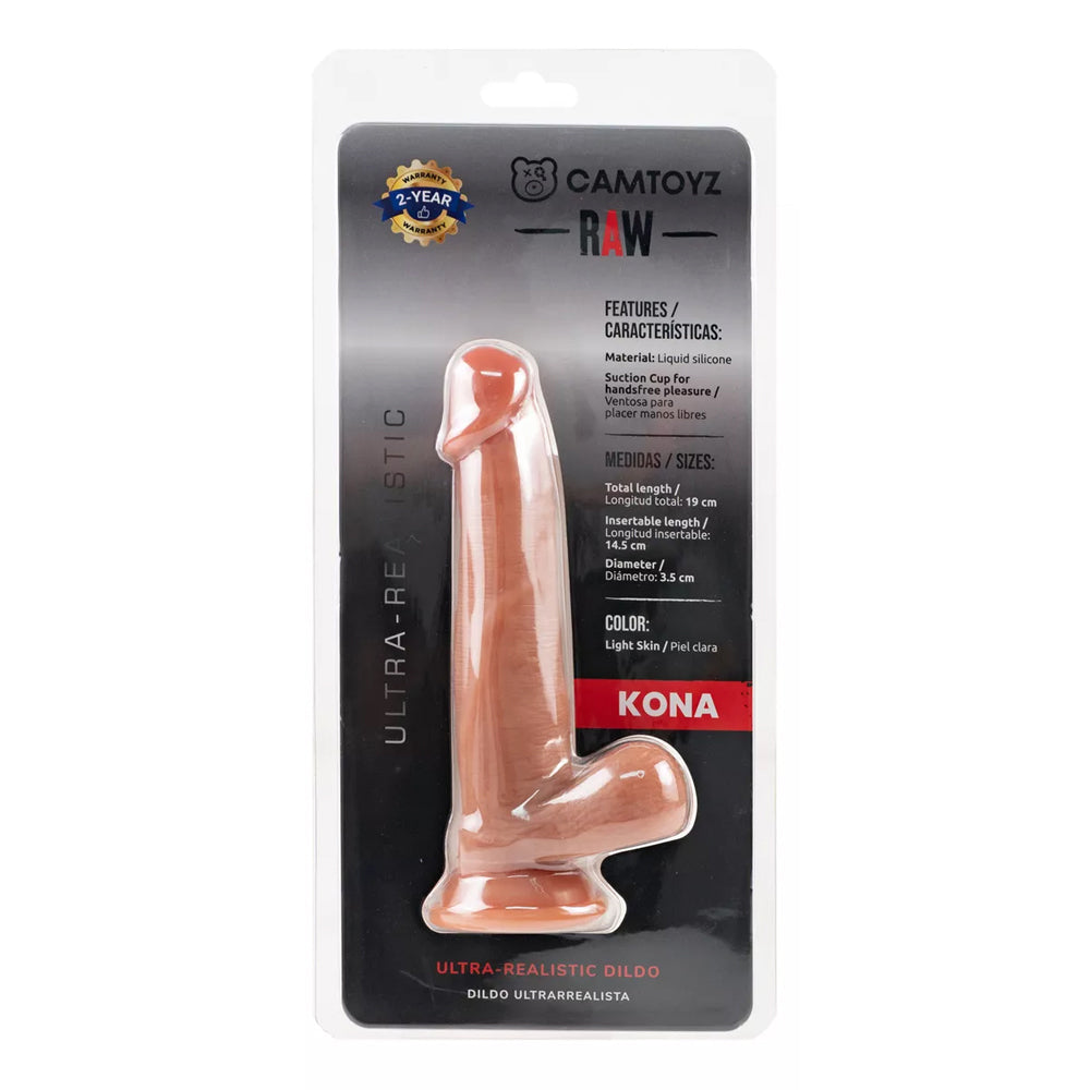Raw Kona 5.5" Ultra Realistic Dildo